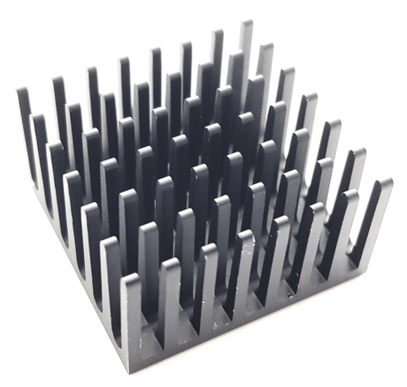 What is a pin fin heat sink?