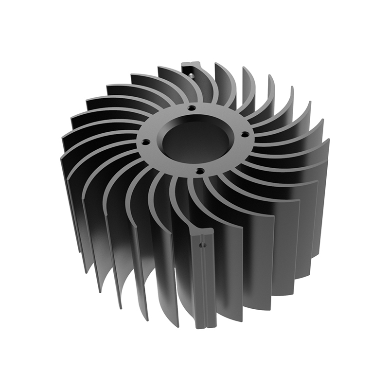 What is an extruded aluminum heat sink?